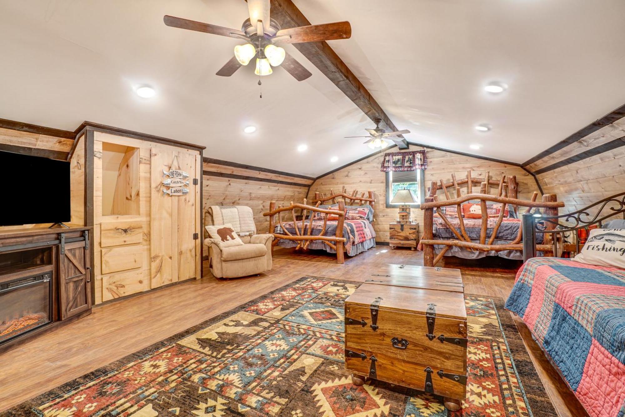 North Georgia Mtn Escape With Hot Tub And Games! Villa Sautee Nacoochee Luaran gambar